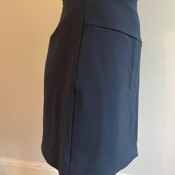 Bailey/44 Navy Cross Over Mini Skirt size 0 - Picture 6 of 6